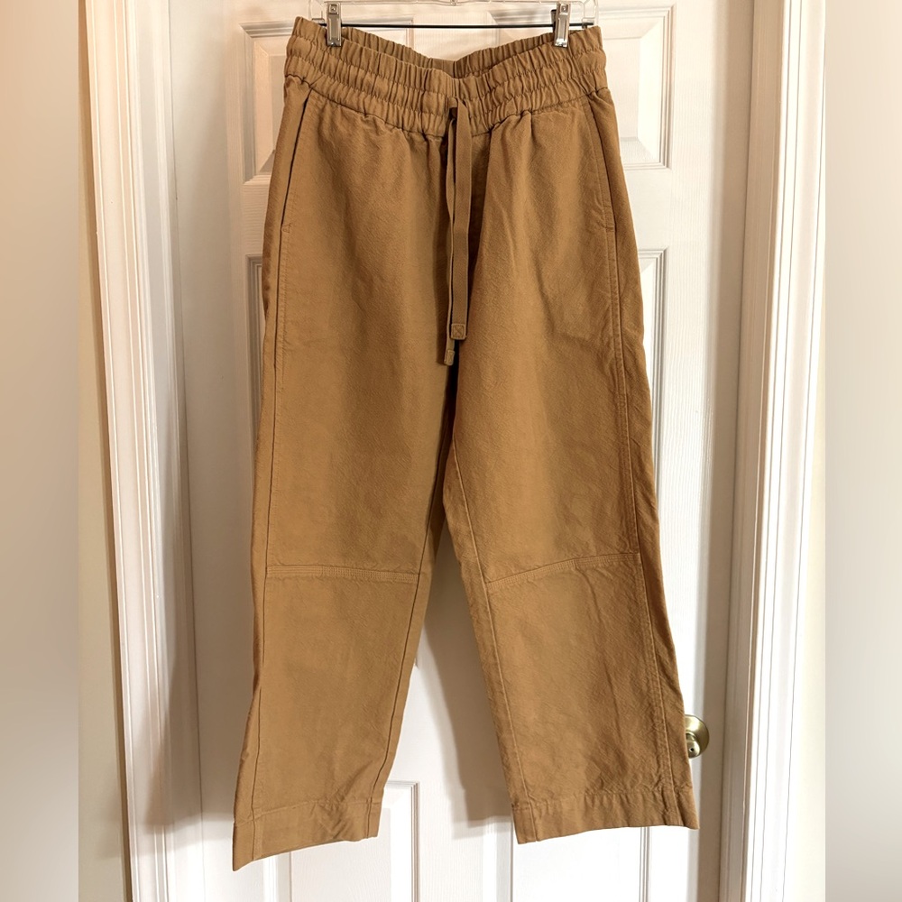 Everlane Organic Canvas Pants NWOT, size L. Cappuccino